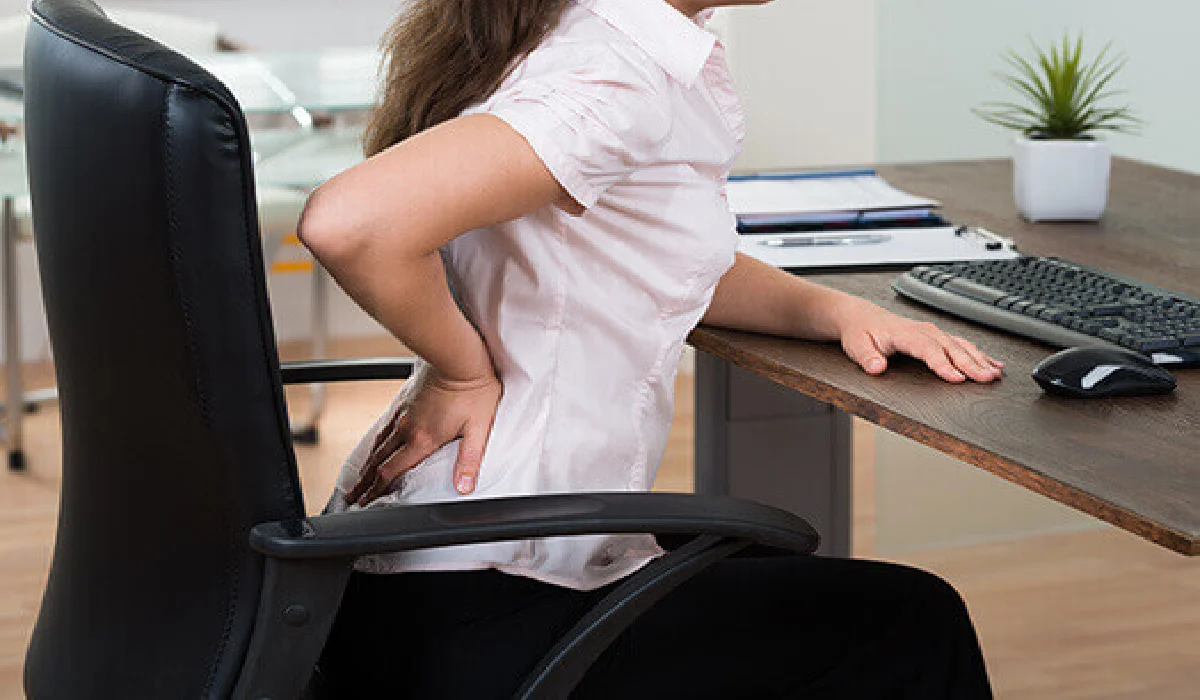 Office chair back pain
