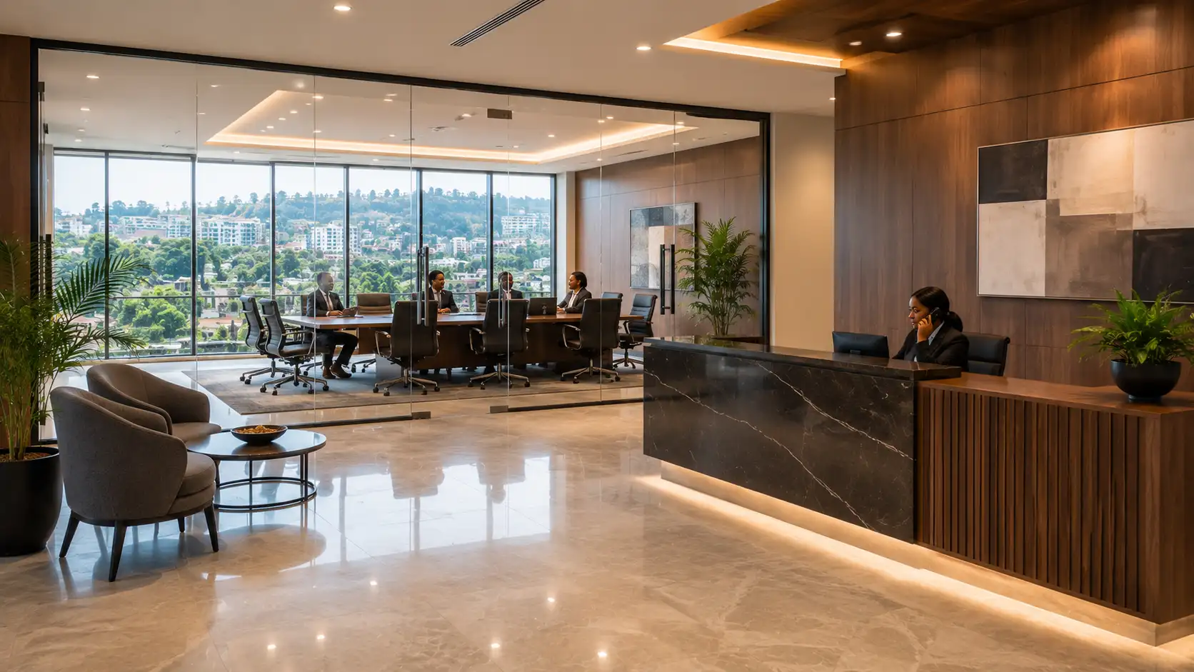 Reception & Meeting Room